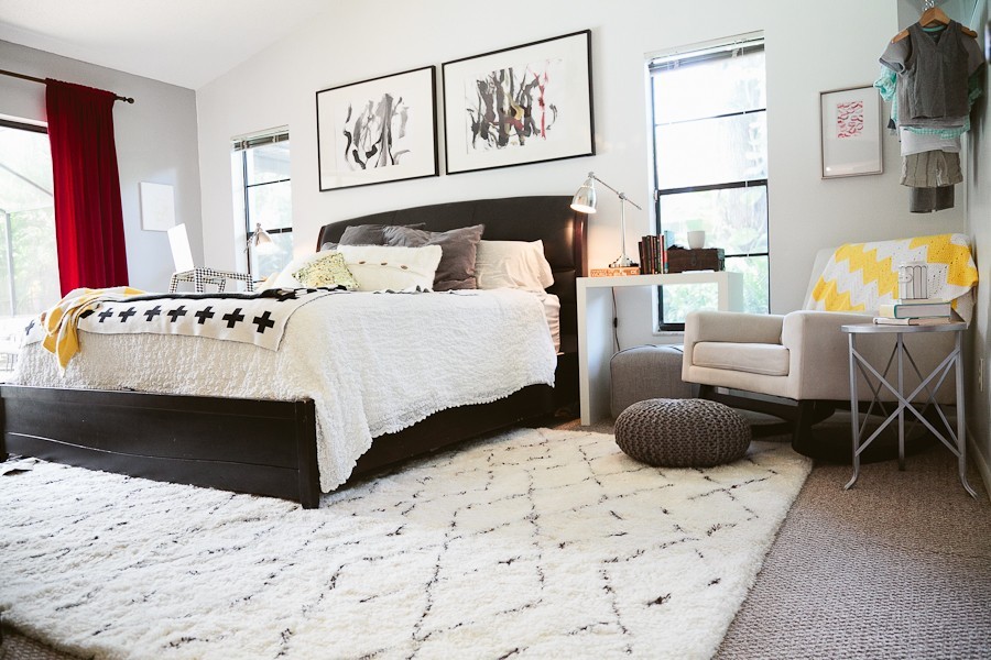 5 Tips to Cozy Up a Rental Space | Bedroom Makeover on Fresh Mommy Blog