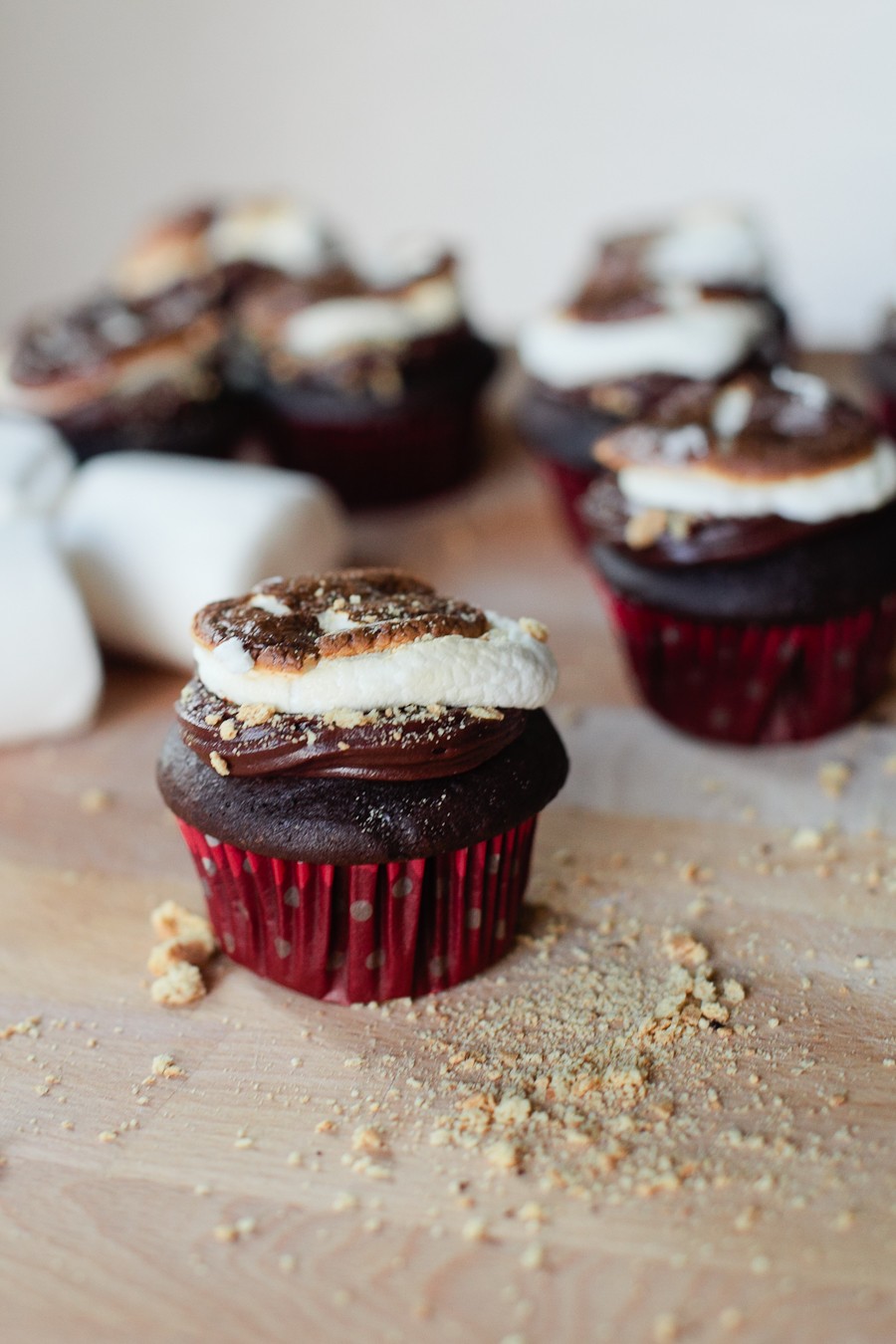 Smores Week on Fresh Mommy Blog | S'mores Cupcake