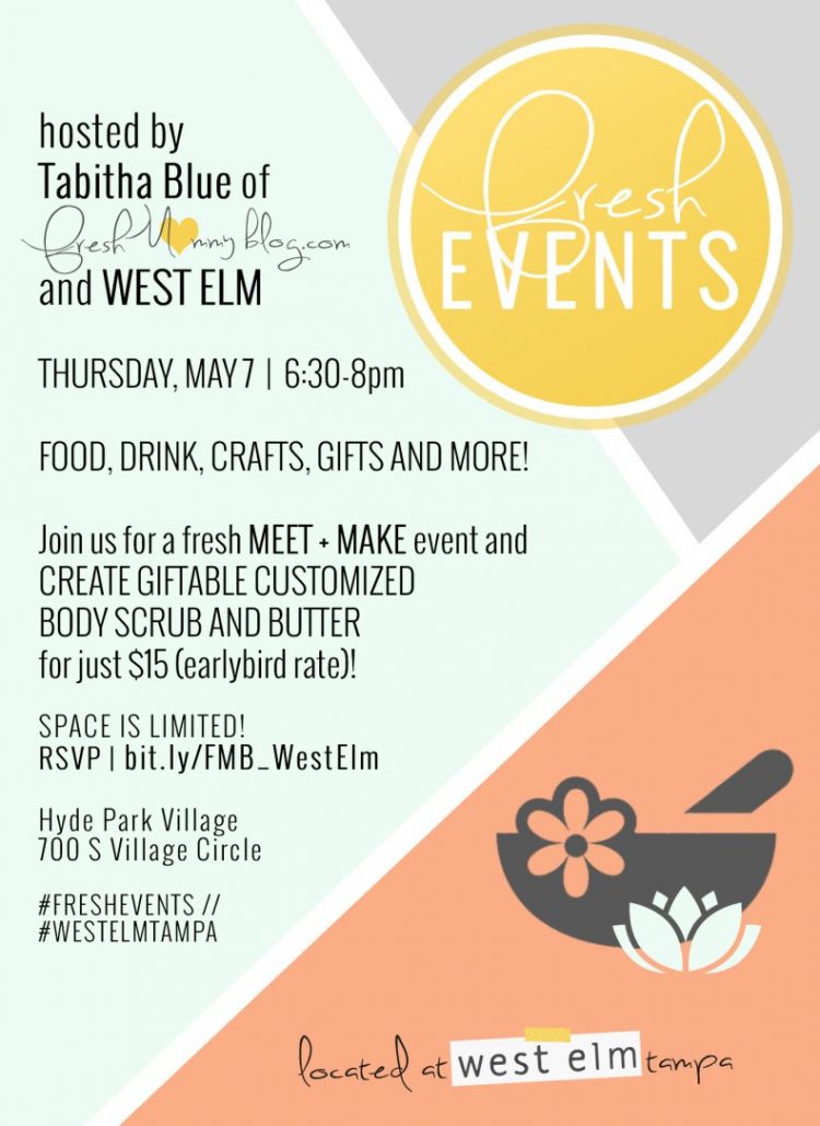 West Elm Mother’s Day Fresh Event
