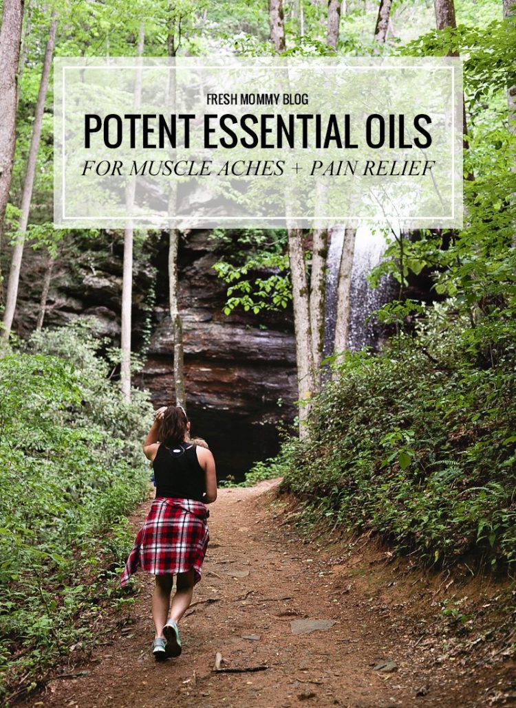 Potent Essential Oils For Muscle Aches + Pain Relief