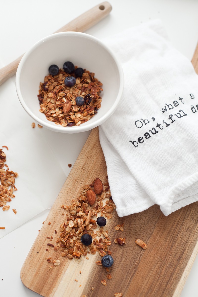 Easy Homemade Granola… healthy and simple to make for your family!