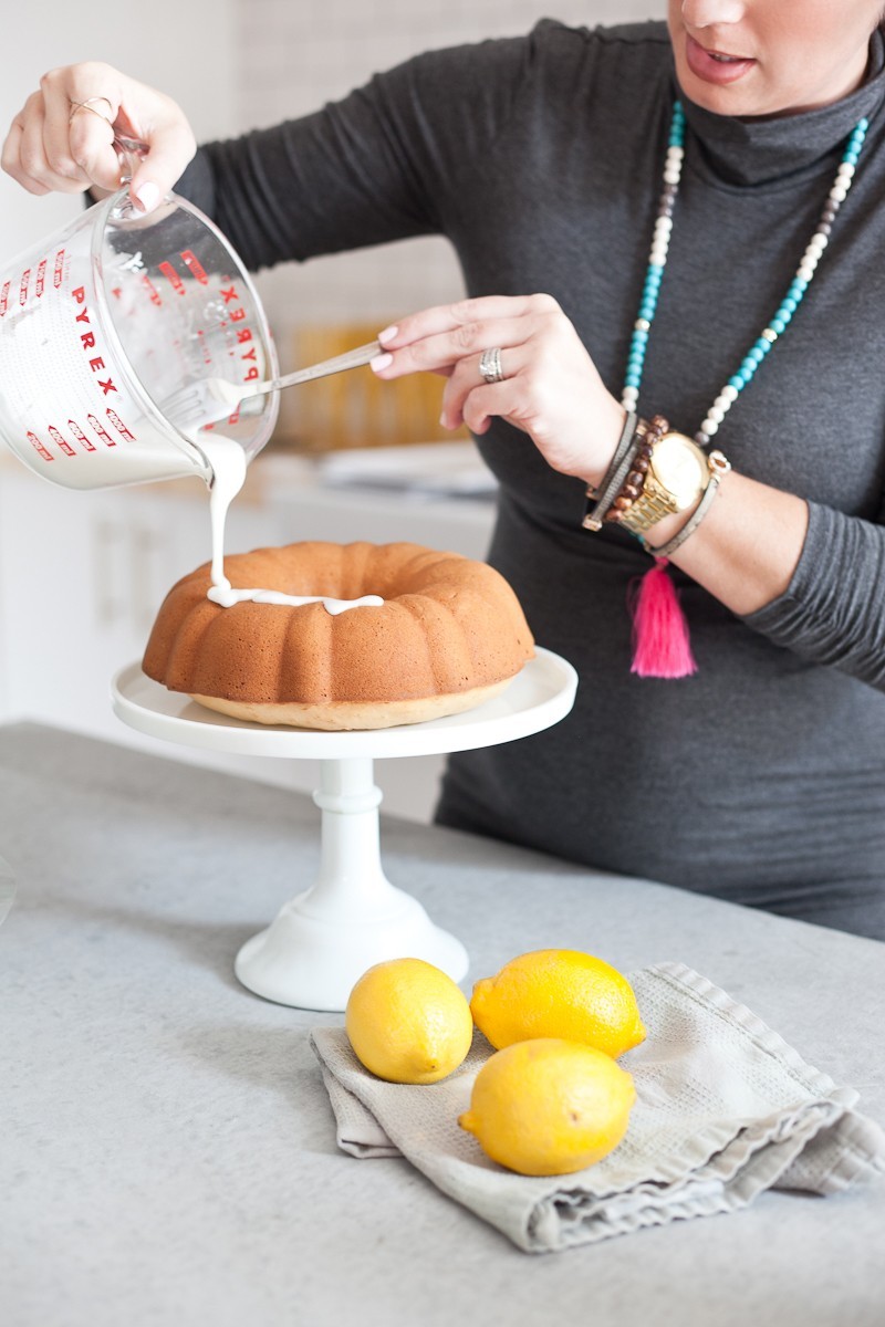 Almond Lemon Pound Cake with Silk Almond Milk from Fresh Mommy Blog - Almond Lemon Pound Cake Recipe by popular Florida lifestyle blogger Fresh Mommy Blog