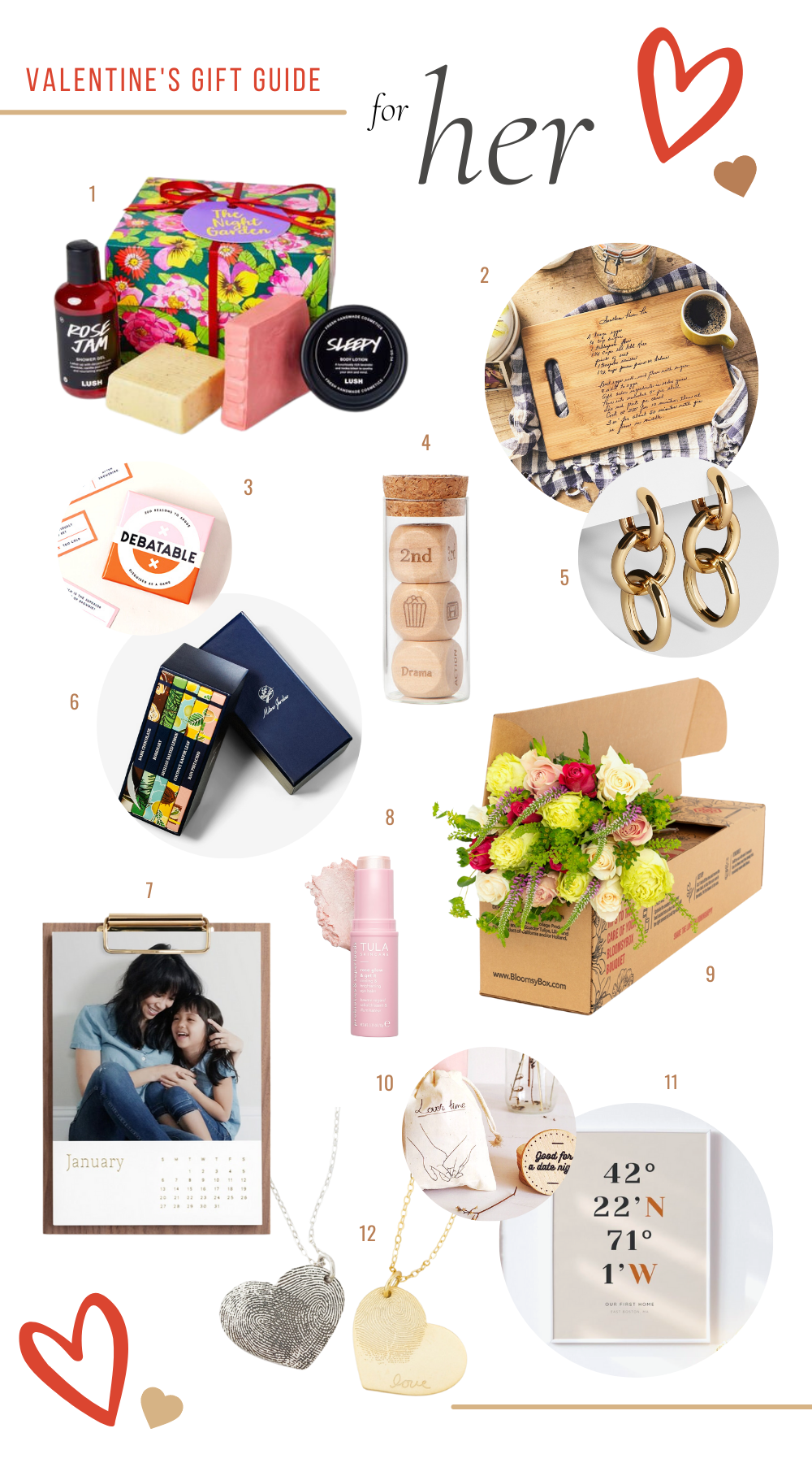 Valentine's Day Gift Guide for him and her by top uS lifestyle blogger, Tabitha blue of Fresh Mommy Blog