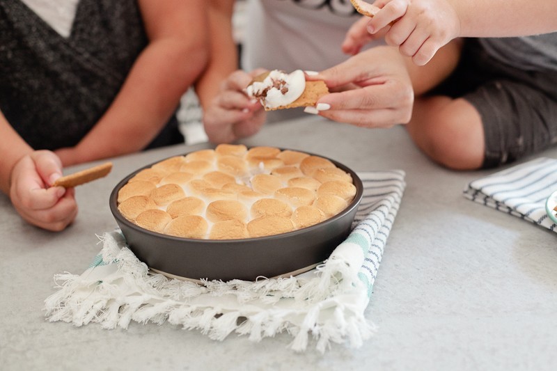 A Quick and Delicious Dessert… S'mores Dip!-6
