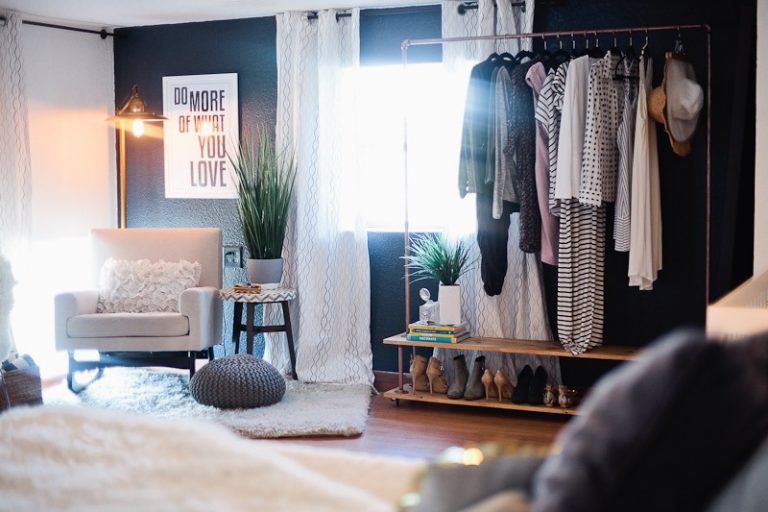 Rolling DIY Garment Rack for Your Wardrobe Fresh Mommy Blog