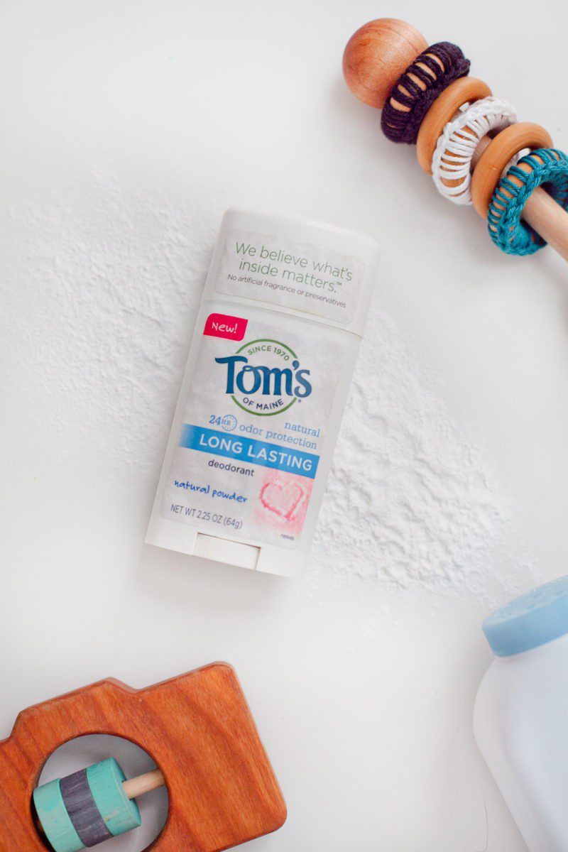 Take a More Natural Deodorant Approach with Toms of Maine. Unboxing and Review from Fresh Mommy Blog.