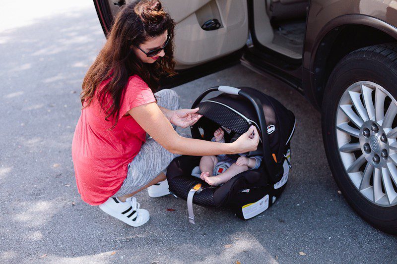 Car Seat Safety for #childsafetymonth with Chicco and Tabitha Blue of Fresh Mommy Blog! Get your car seat questions answered and feel confident when buckling your little bundle.
