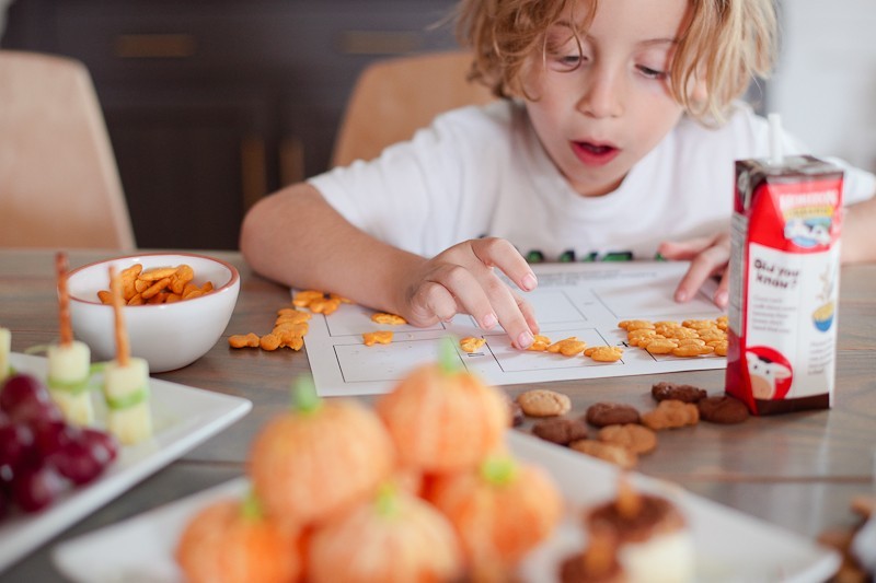 Not-So-Spooky Snacks and a FREE Math Printable for a Healthier Halloween from Tabitha Blue of Fresh Mommy Blog and Horizon Organic