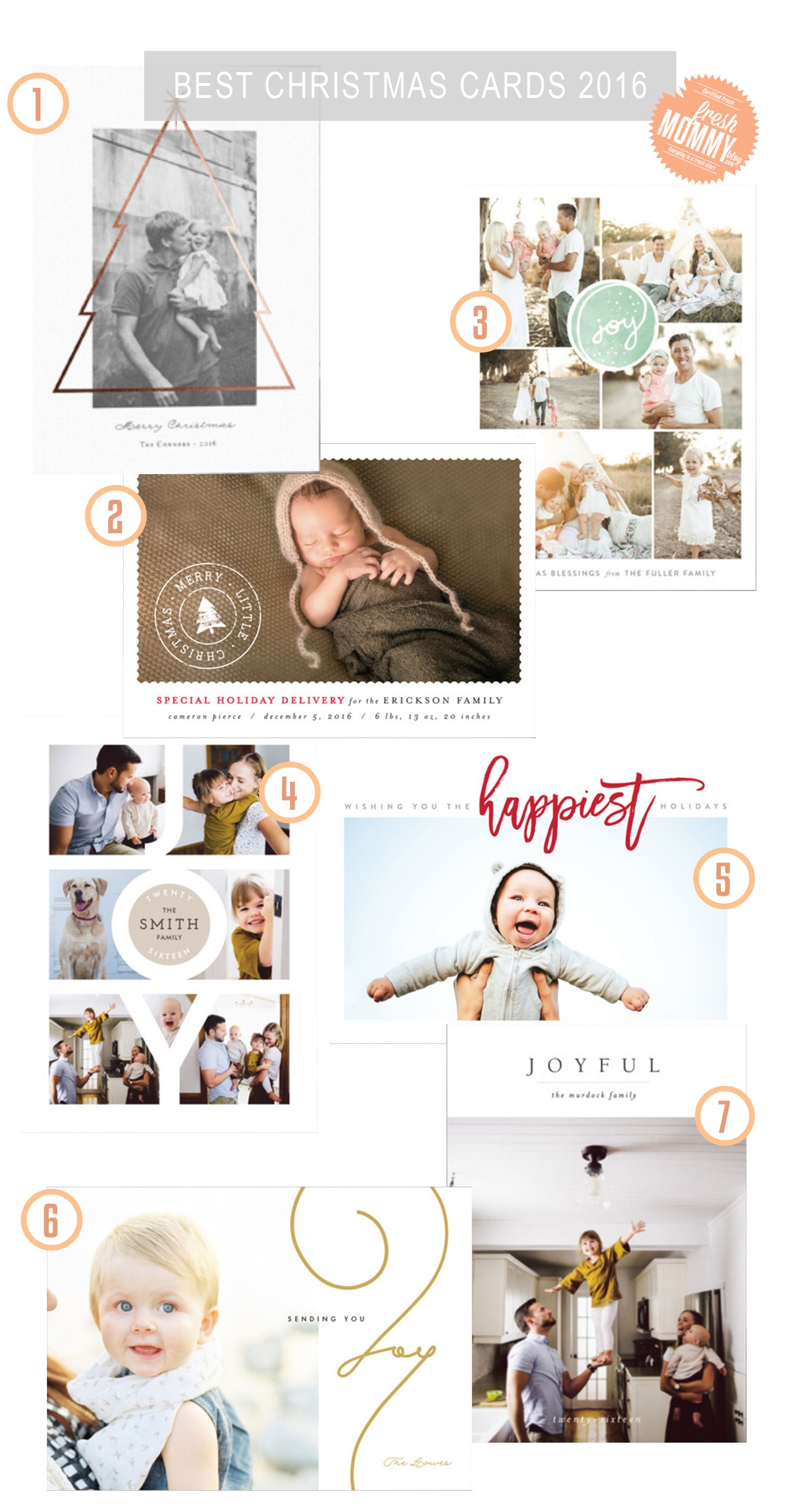 Fresh Mommy Blog top Christmas card picks from Minted and a $250 Minted Shop Credit Giveaway!