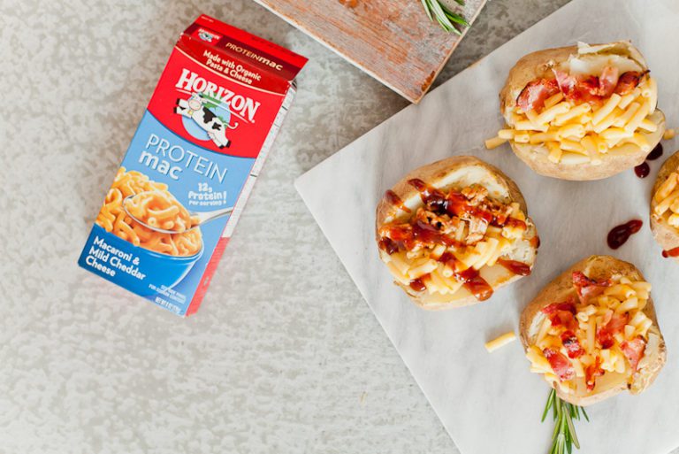 Mac and Cheese Stuffed Baked Potato Fresh Mommy Blog