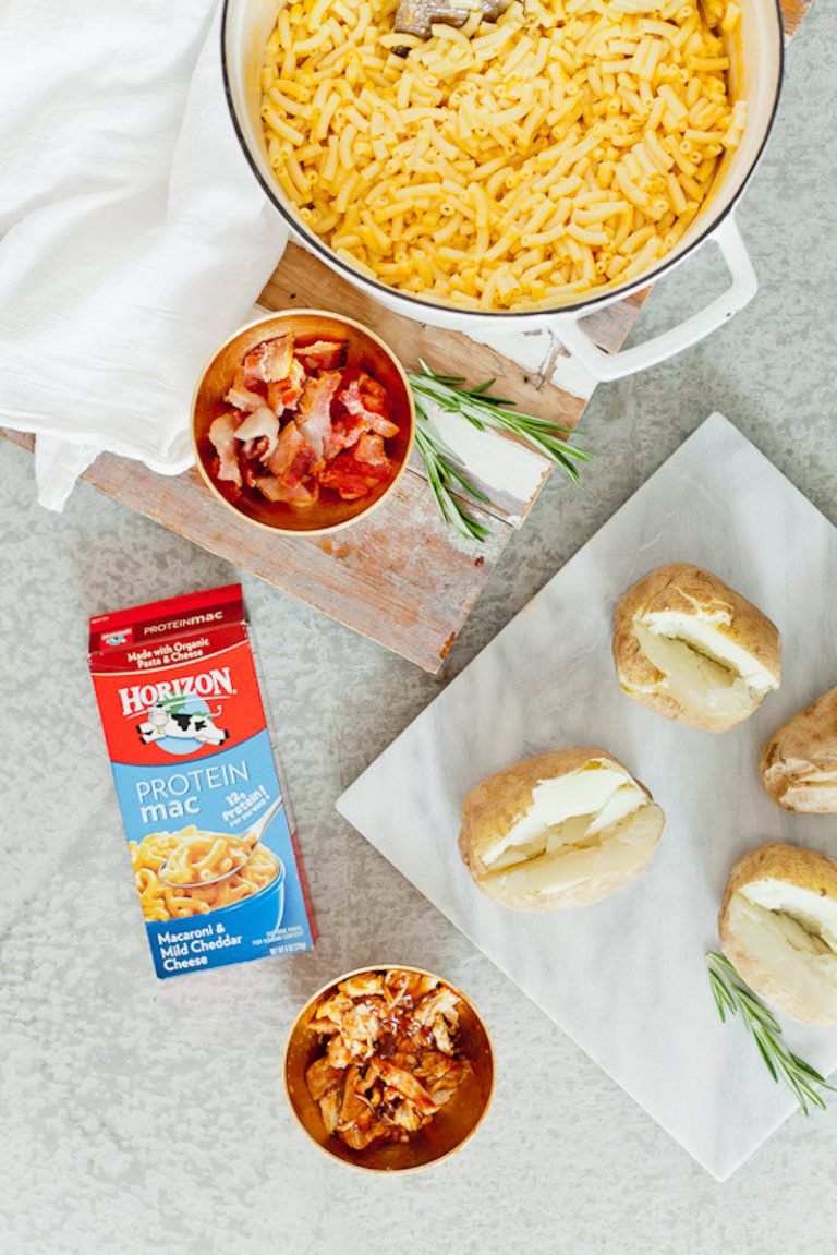 Mac and Cheese Stuffed Baked Potato Fresh Mommy Blog