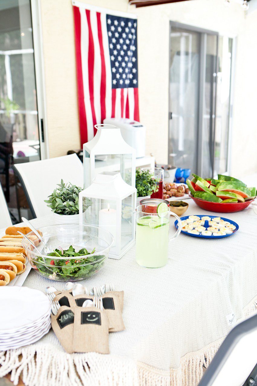 Summer is here, grills are heating up as the temperatures rise and we're sharing simple ways to kick of your outdoor entertaining season with these tips and tricks for hosting and making a Boss Backyard Party
