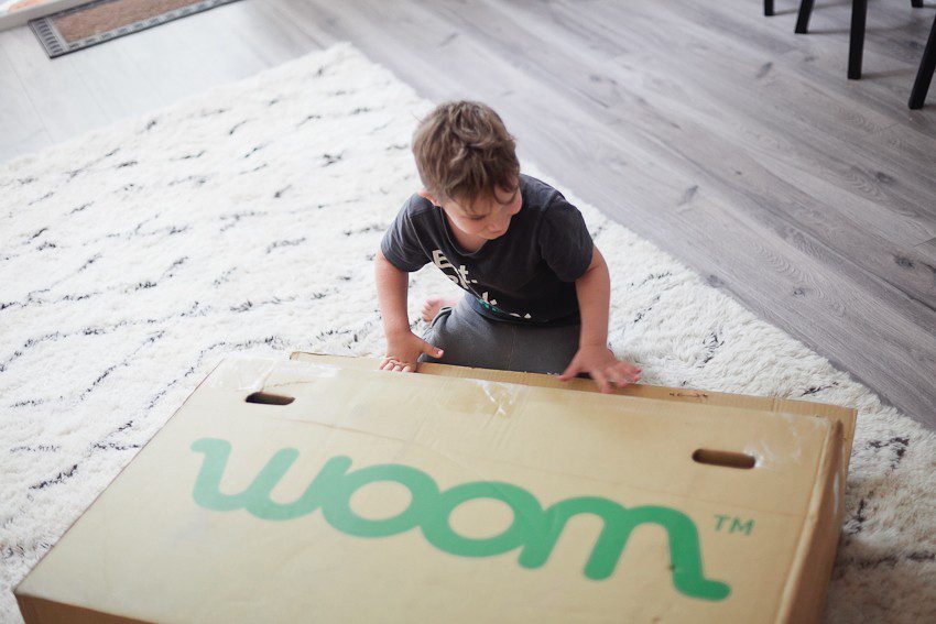 A kids bike that grows as they do! Starts as a balance bike and add pedals once they learn balance! Woom Bike Unboxing with Tabitha Blue of Fresh Mommy Blog.
