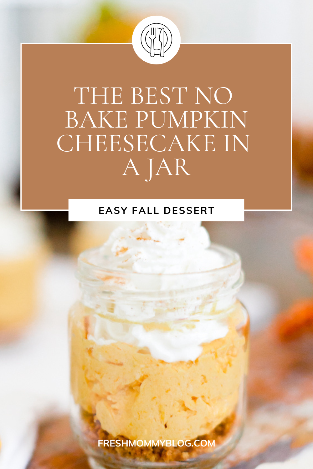 The best no bake pumpkin dessert. Perfect fall treat