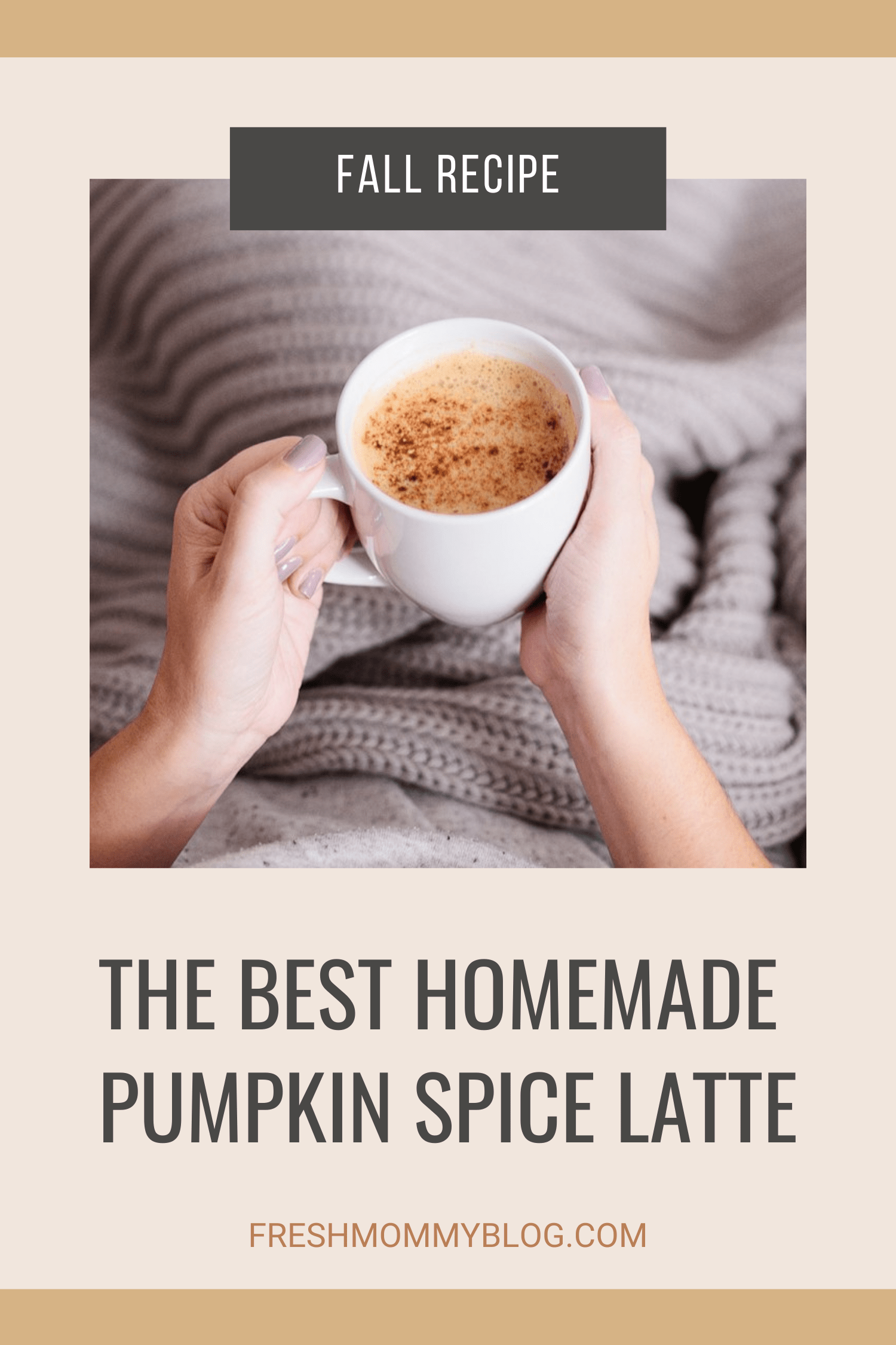 Homemade Pumpkin Spice Latte. Whether you want it clean and skinny (vegan too!) or you love adding in the cream and sugar, this homemade pumpkin spice latte recipe totally takes the cake. Save money and try your own PSL! | Homemade Pumpkin Spice Latte Recipe featured by popular Florida lifestyle blogger, Tabitha Blue of Fresh Mommy Blog