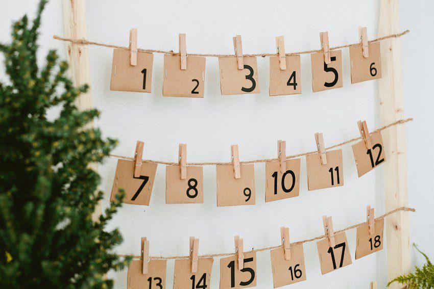 DIY Christmas Advent Calendar featured by top US lifestyle blogger, Fresh Mommy Blog