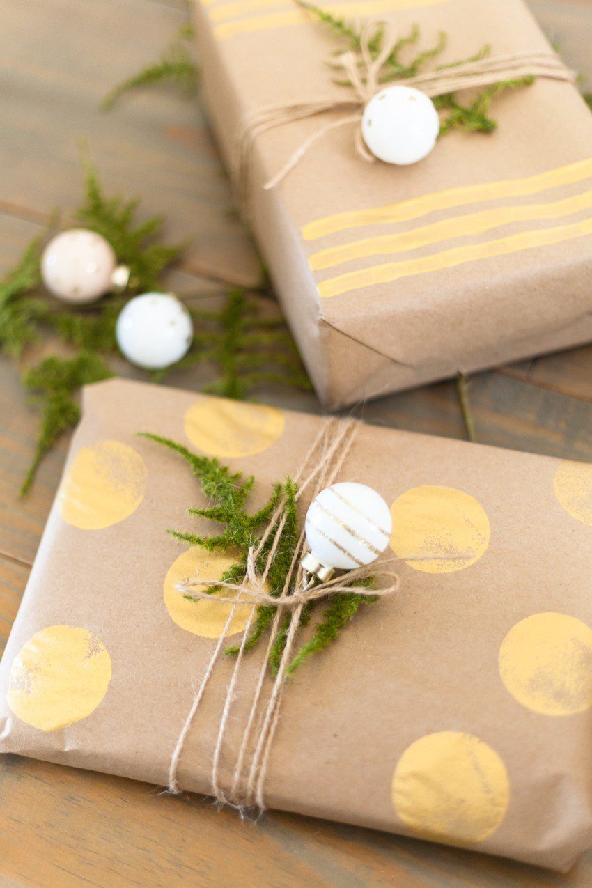 Easy DIY Gift Wrap Ideas for Christmas or any Holiday + The ONE Item You Don't Want to Forget