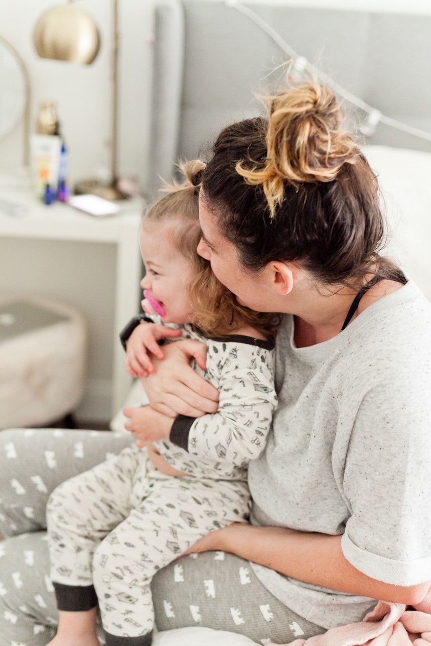 Our Family Morning Routine: A Behind the Scenes look at a what a REAL morning looks like for a busy family. Best daily morning routine ideas for kids and before school by popular Florida lifestyle blogger Fresh Mommy Blog