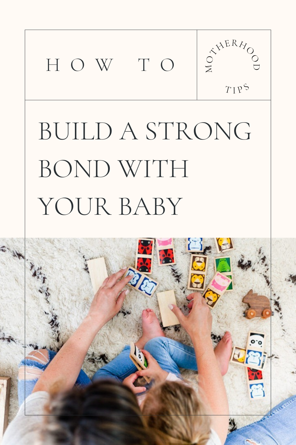 build a strong bond with baby