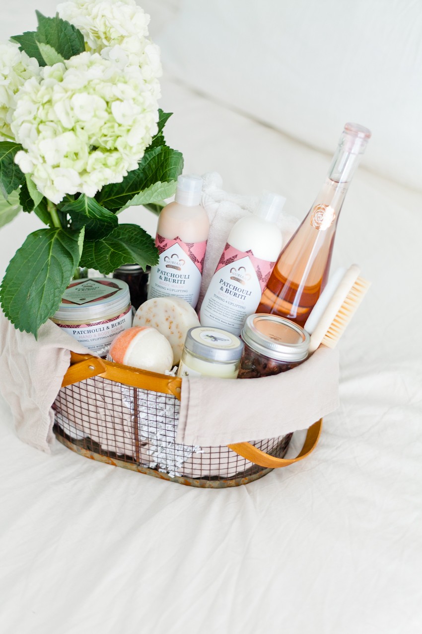 How to Create The Ultimate Pampering Mother’s Day Gift Basket with gift basket ideas, shopping list and more for the perfect gift basket DIY. From popular Florida lifestyle and mom blogger Tabitha Blue of Fresh Mommy Blog - The Ultimate Pampering Mothers Day Gift Basket featured by popular Florida lifestyle blogger, Fresh Mommy Blog
