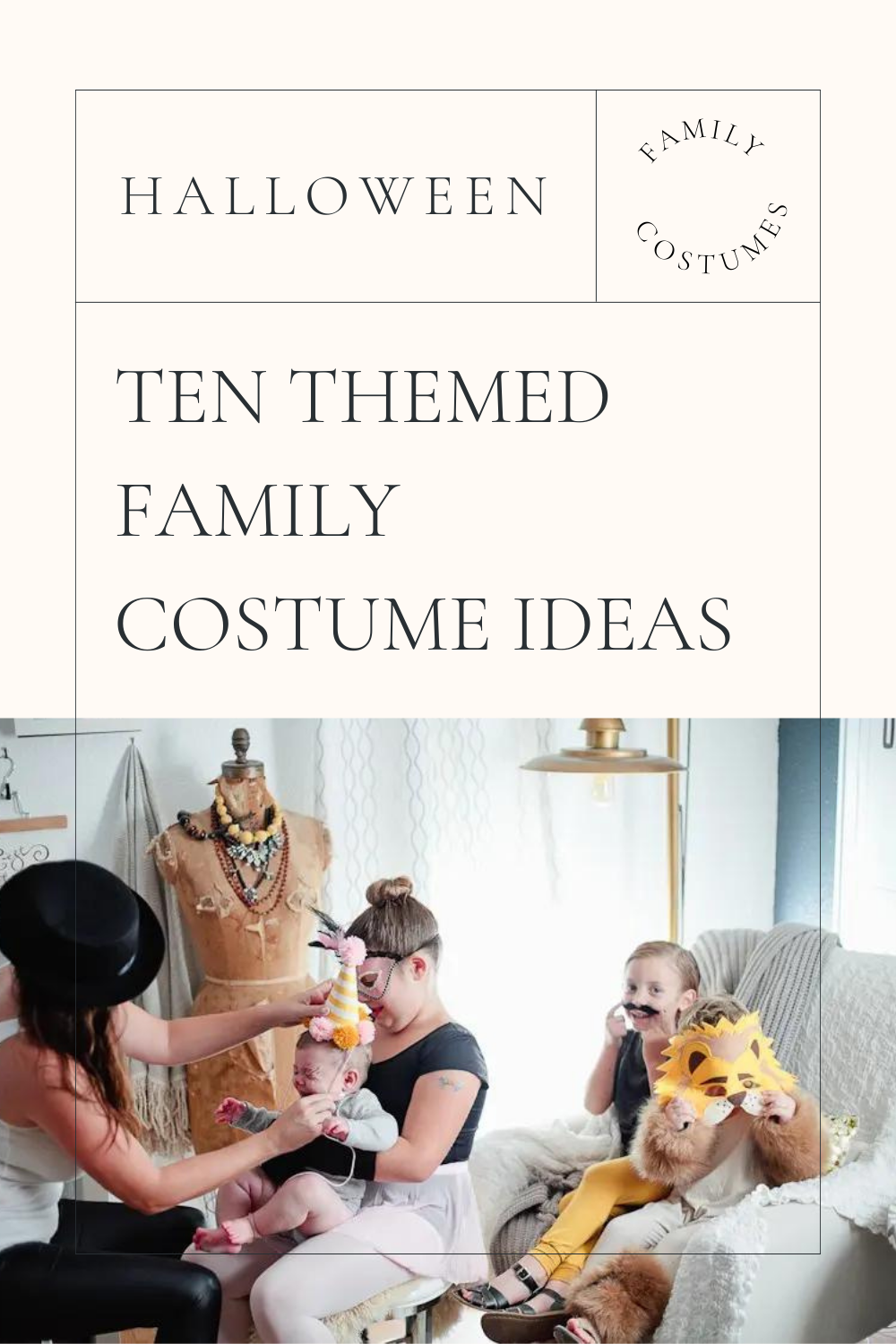 Ten Themed Family Costume Ideas perfect for Halloween