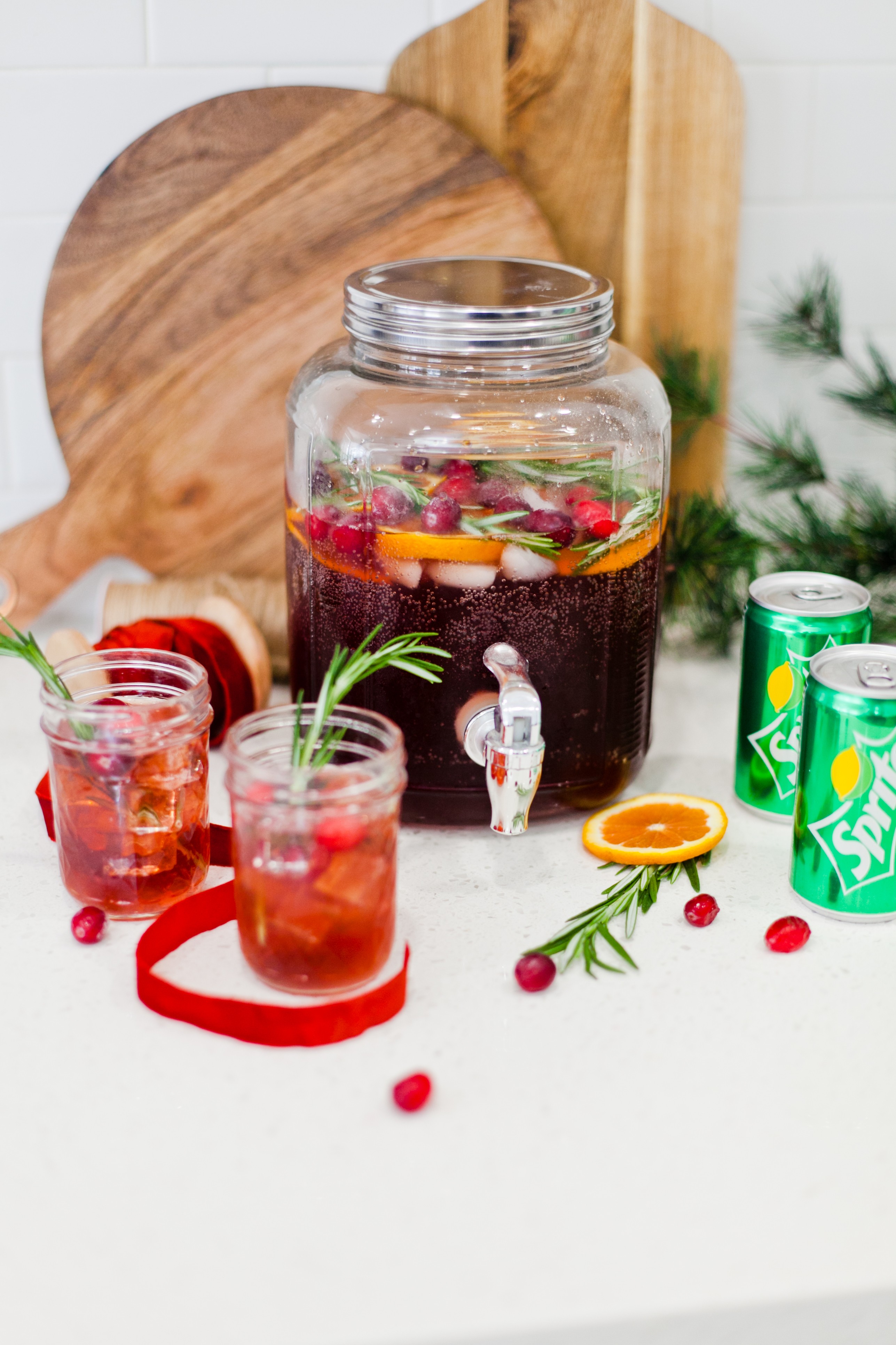 The Best Holiday Punch Recipe featured by popular Florida lifestyle blog, Fresh Mommy Blog