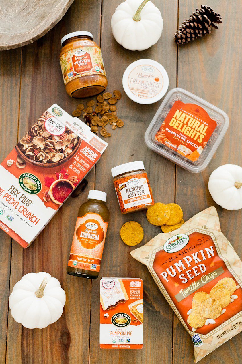 What to buy at Sprouts Farmers Market this fall! All of our delicious pumpkin favorites and fall flavors! A shopping guide from popular Florida lifestyle blogger Tabitha Blue of Fresh Mommy Blog.
