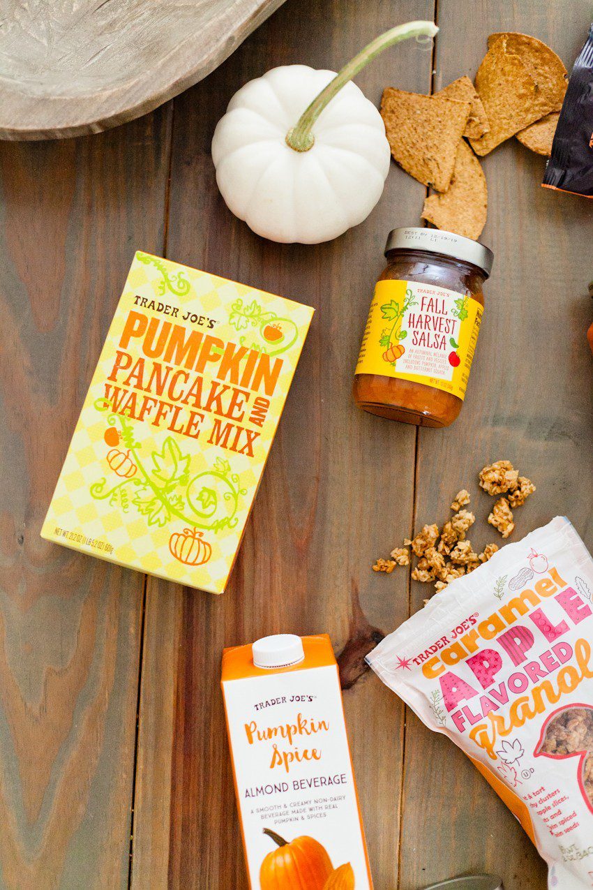 All of our delicious pumpkin favorites and fall flavors | Shopping guide | Tabitha Blue | My Favorite Fall Trader Joe's Haul featured by top Florida lifestyle blog Fresh Mommy Blog