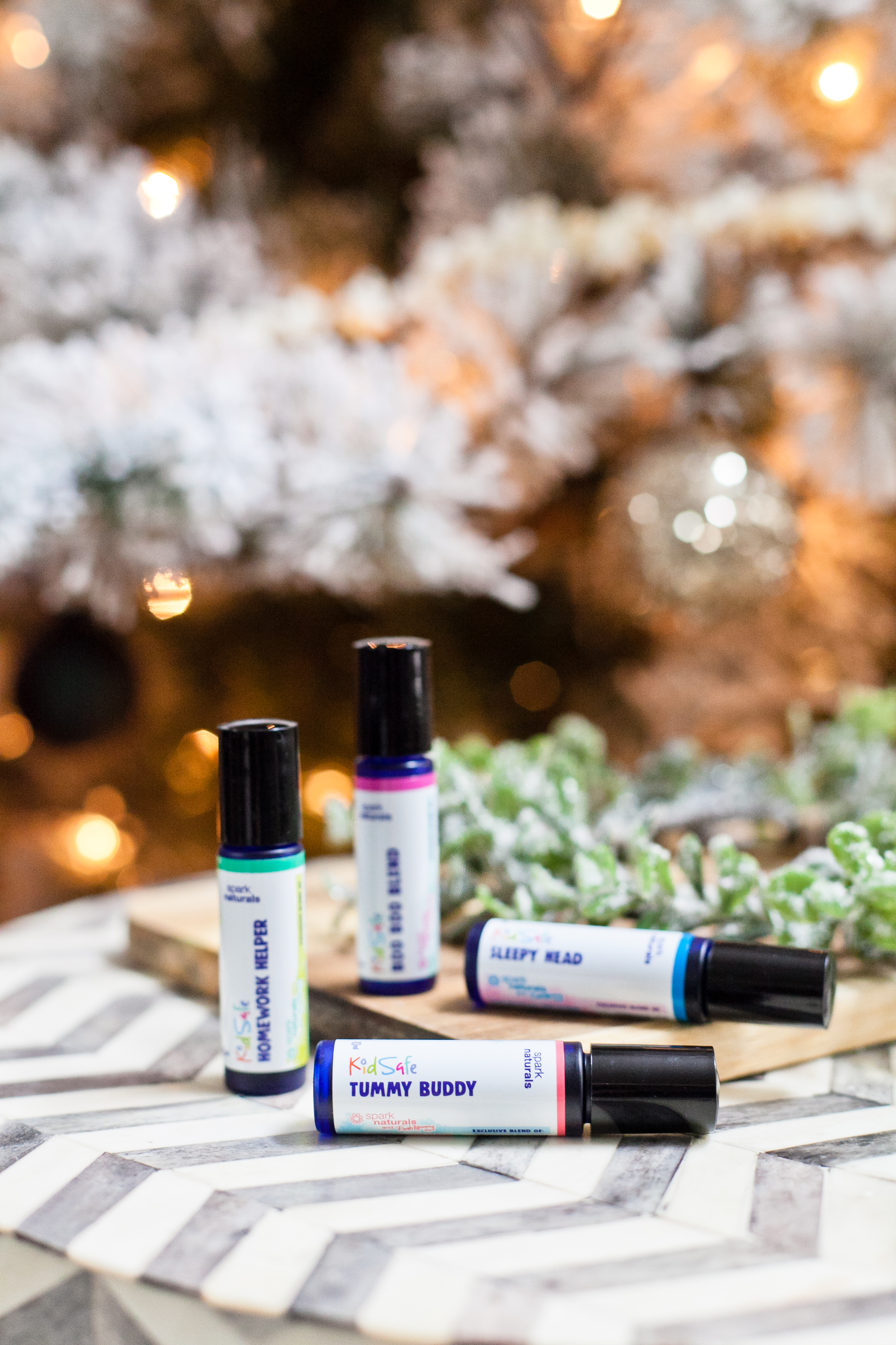 KID SAFE, ready to use and apply essential oil blends for kids. Build up your natural medicine cabinet with these four blends from popular Florida lifestyle blogger Tabitha Blue of Fresh Mommy Blog and Spark Naturals pure essential oils!