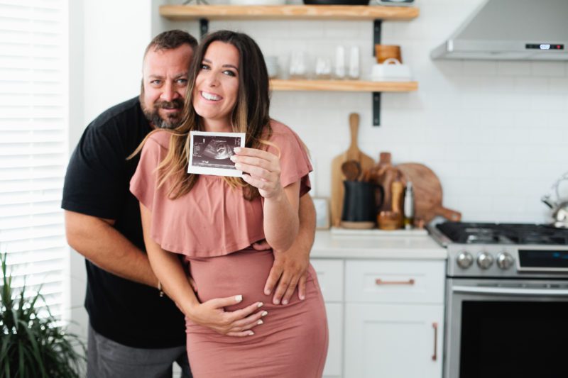 Pregnancy Announcement featured by top US life and style blog Fresh Mommy Blog