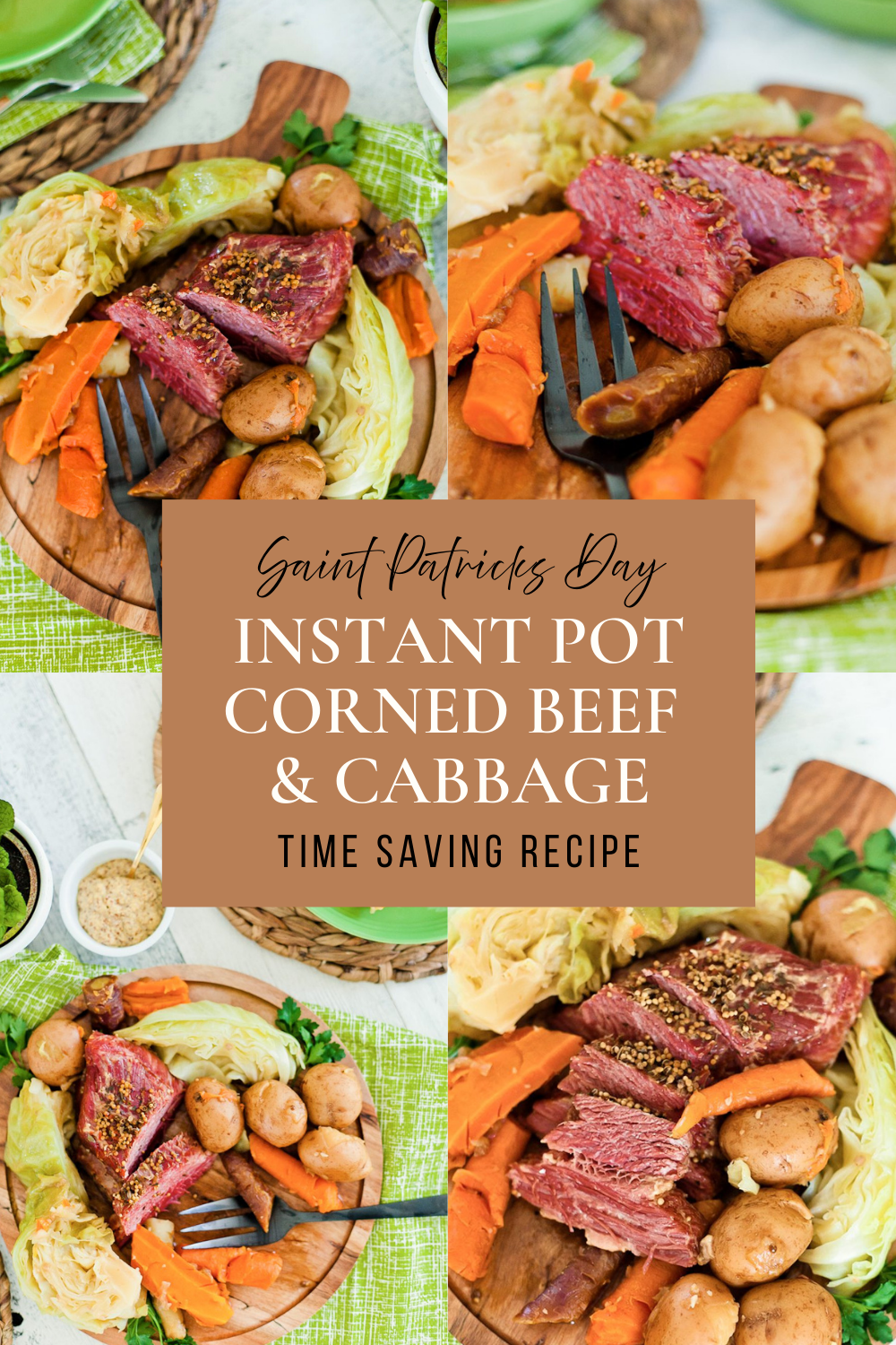 is simple, beer-infused Instant Pot Corned Beef and Cabbage Recipe is the perfect way to celebrate St. Patrick’s Day, and just as delicious any other day! It's easy and convenient to cook a tender corned beef dinner in less time with our Instant Pot pressure cooker.
