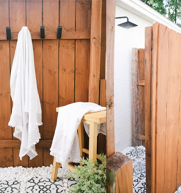 DIY Outdoor Shower Ideas on a Budget for the Ultimate Backyard Oasis