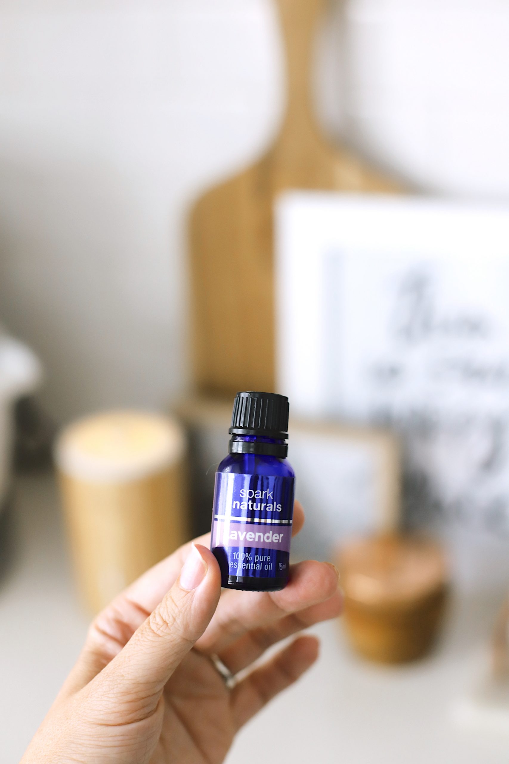 13 Spectacular Lavender Essential Oil Benefits You Need to Know About from Top US Lifestyle Blogger Tabitha Blue of Fresh Mommy Blog. | Lavender Essential Oil by popular Florida lifestyle blog, Fresh Mommy Blog: image of Spark Naturals lavender essential oil. 