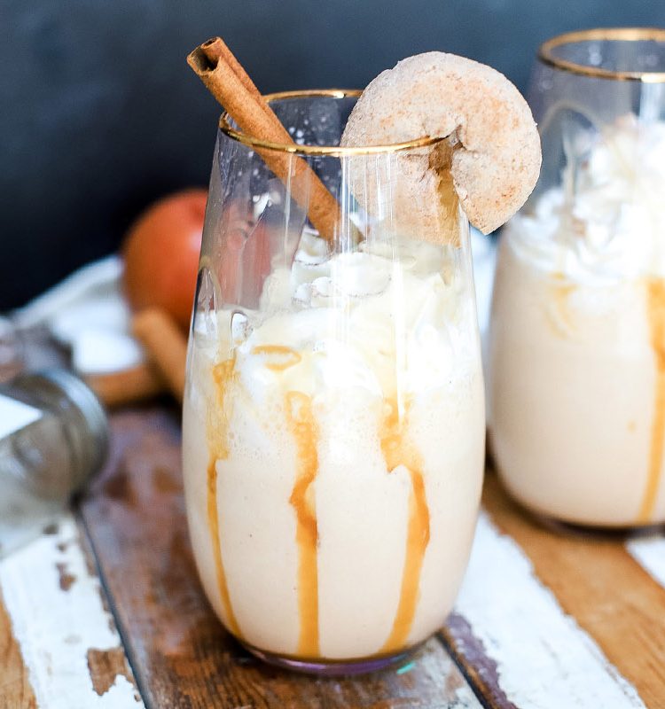 A Healthy Apple Cider Milkshake Recipe Your Family Will Love!