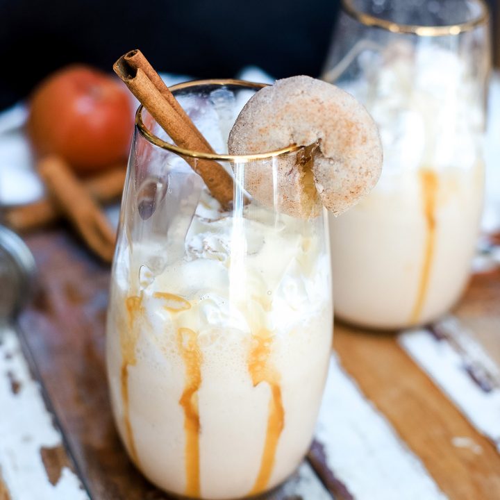 A Healthy Apple Cider Milkshake Recipe Your Family Will Love!