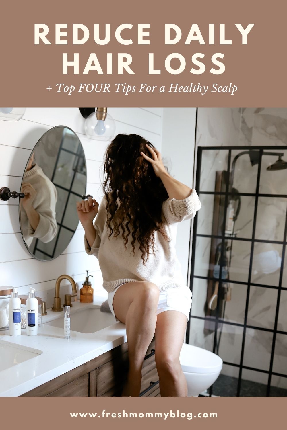 How to Reduce Hair Loss,  KeepItAnchored Review by top Florida lifestyle blogger Tabitha Blue of Fresh Mommy Blog