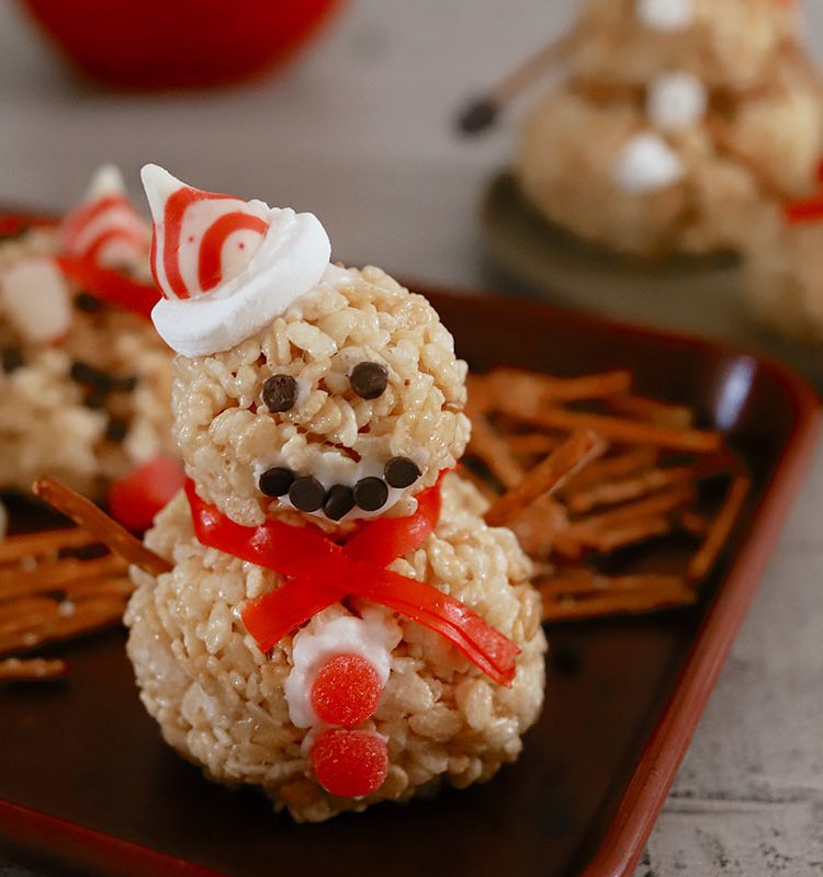 How to Make a Festive Rice Krispies Snowman Christmas Activity