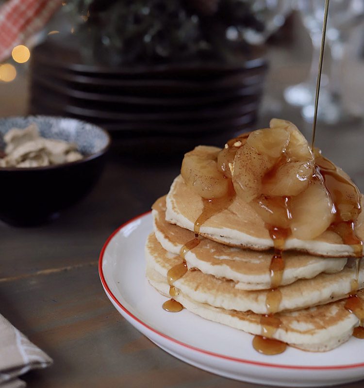 Festive Pancake Toppings for a Delicious Holiday Family Breakfast