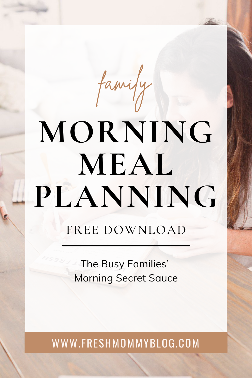 morning meal planning