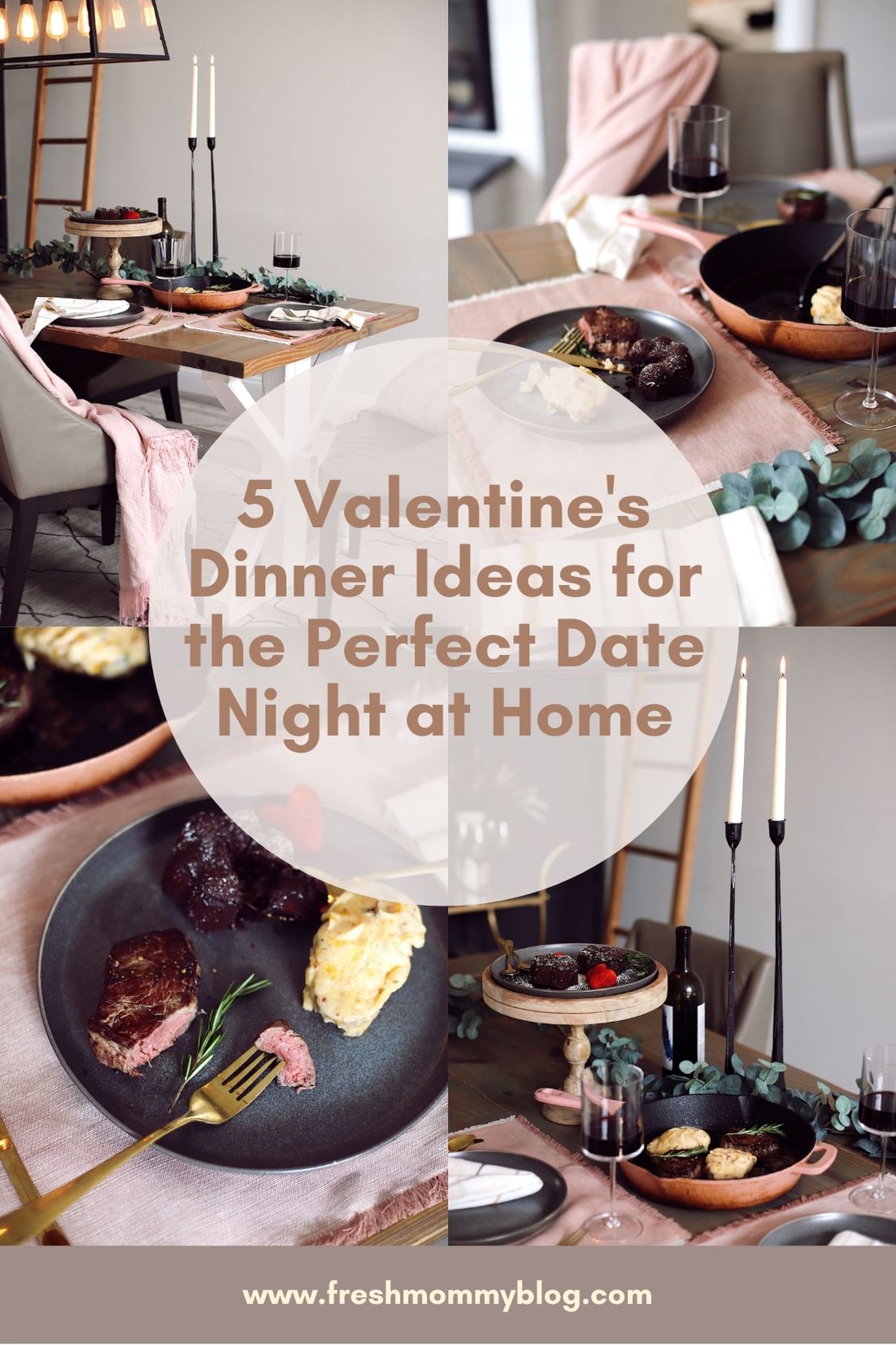 Easy at Home Valentines Day Ideas including the BEST meal. Perfect for a date night at home. Check out these valentines dinner ideas!