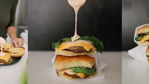 How to Make Flavorful Smash Burgers With Copycat Shake Shack Sauce - Family Dinner Recipe Ideas from top Florida lifestyle blogger Tabitha Blue of Fresh Mommy Blog