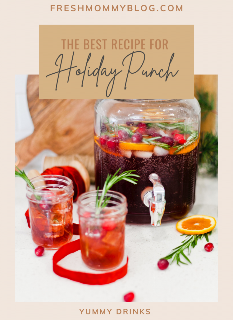 The Best Holiday Punch Recipe