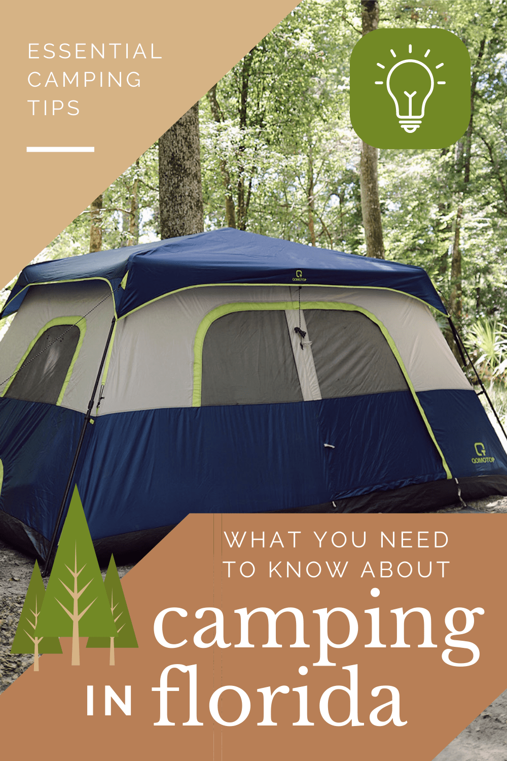 7 Tips for camping in Florida featured by top Florida blogger, Fresh Mommy Blog.