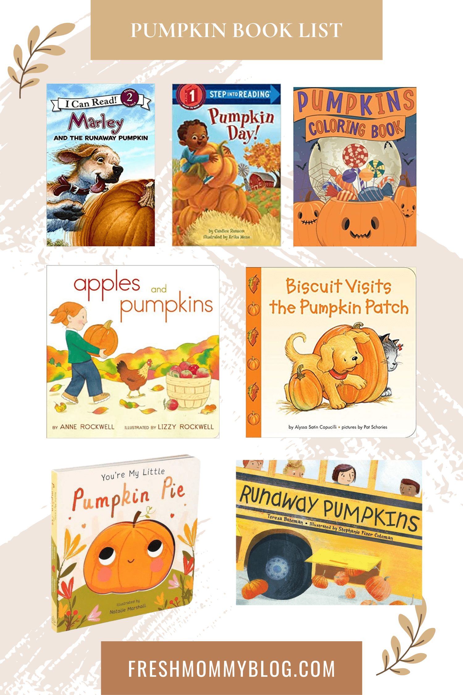 the Best Fall Books for Kids of All Different Ages featured by top US lifestyle blogger, Tabitha Blue of Fresh Mommy Blog.