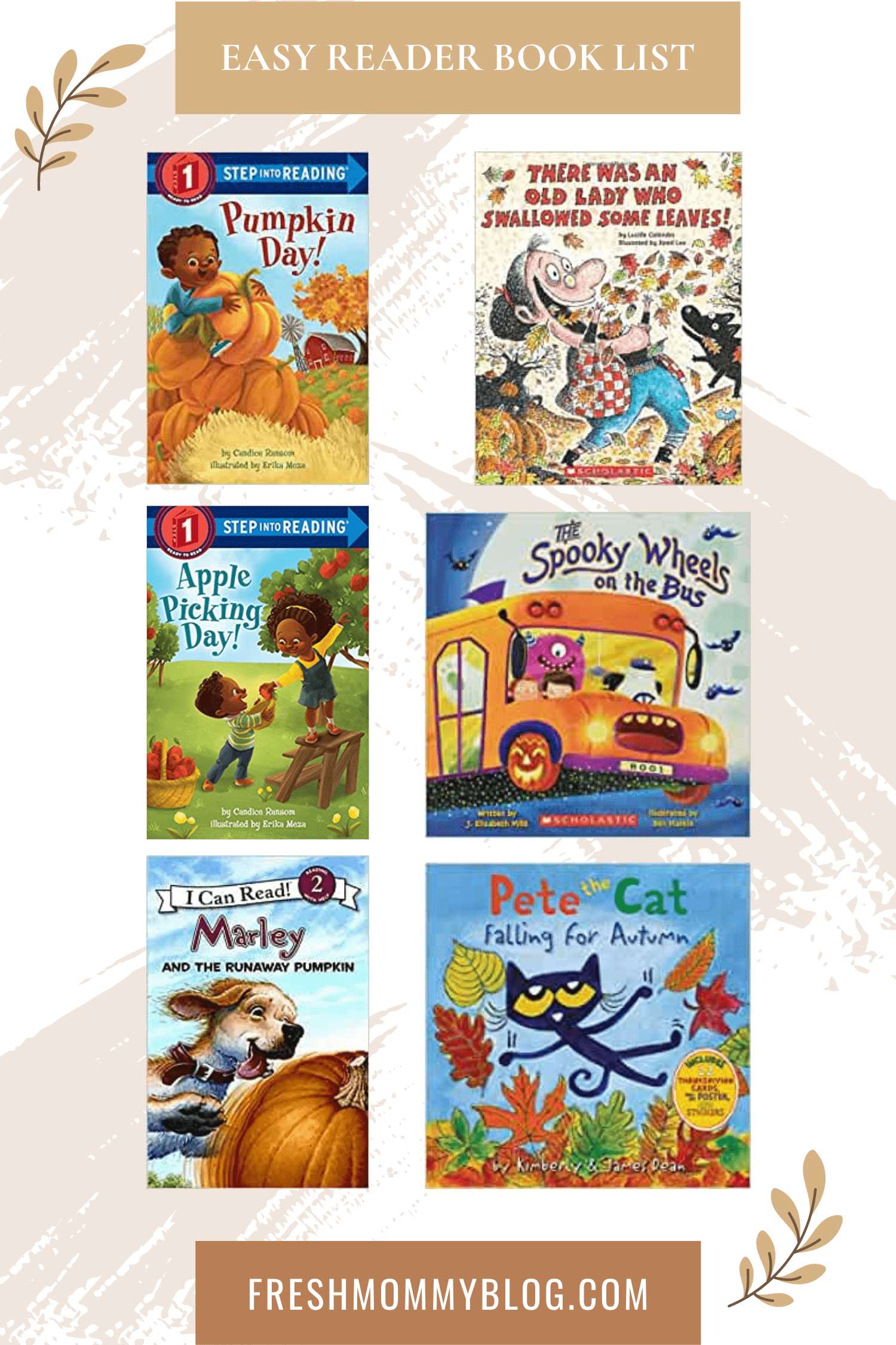 the Best Fall Books for Kids of All Different Ages featured by top US lifestyle blogger, Tabitha Blue of Fresh Mommy Blog.