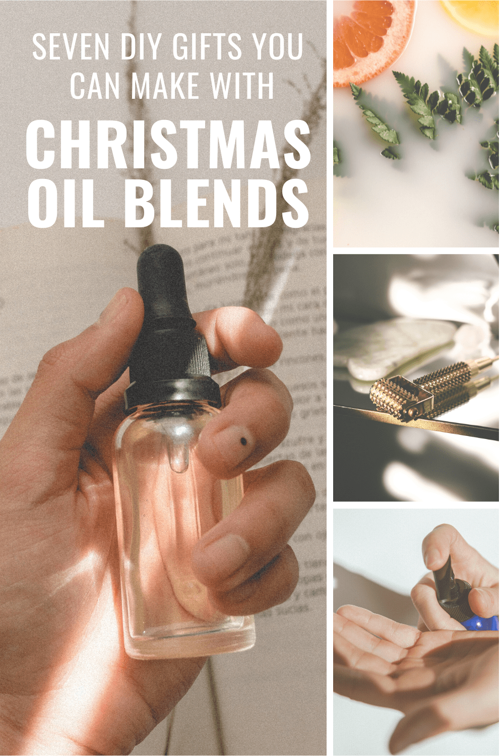 DIY Essential Oil Gifts to Make With Christmas Essential Oil Blends featured by top US essential oil blogger, Tabitha Blue of Fresh Mommy Blog
