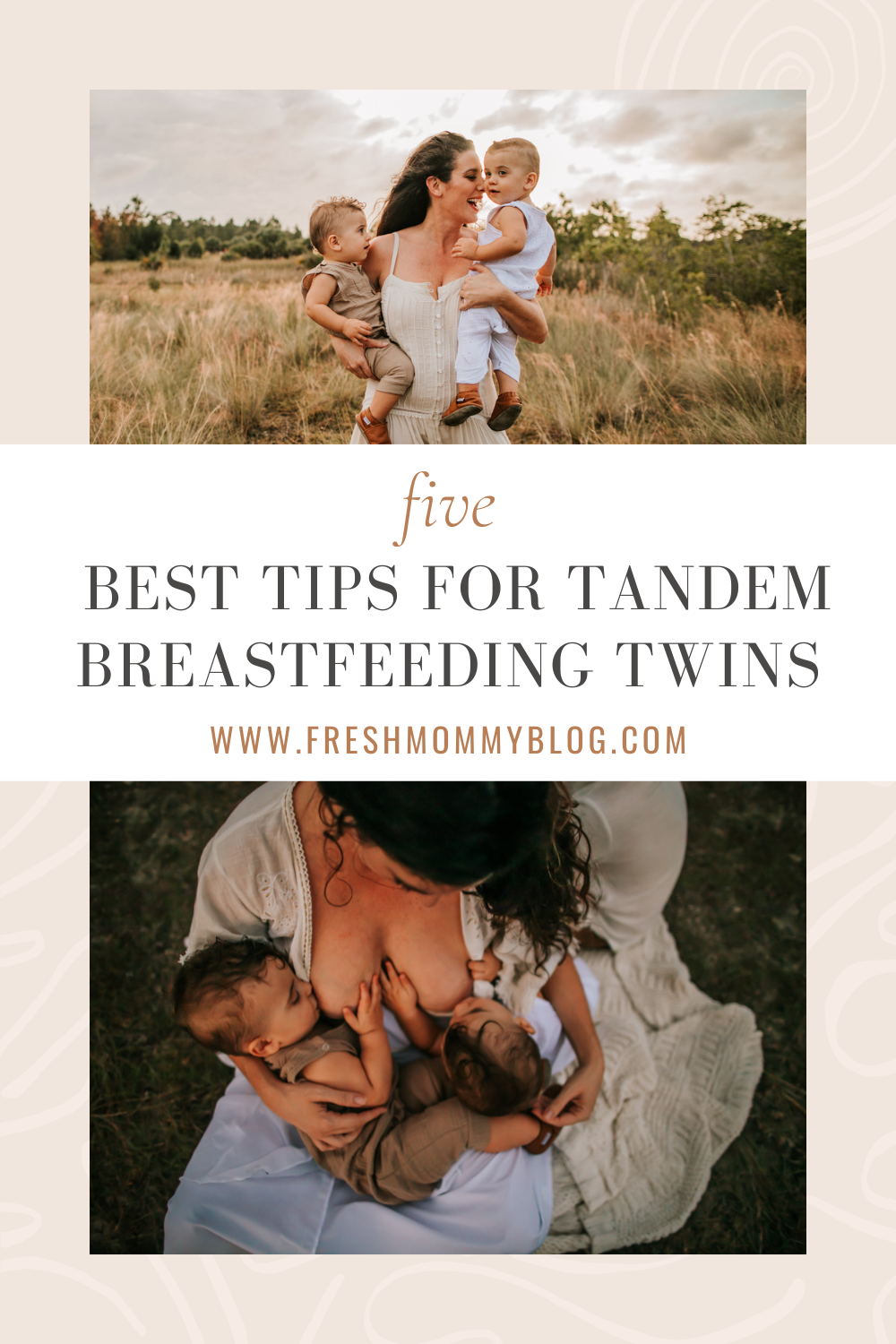 tips for breastfeeding twins