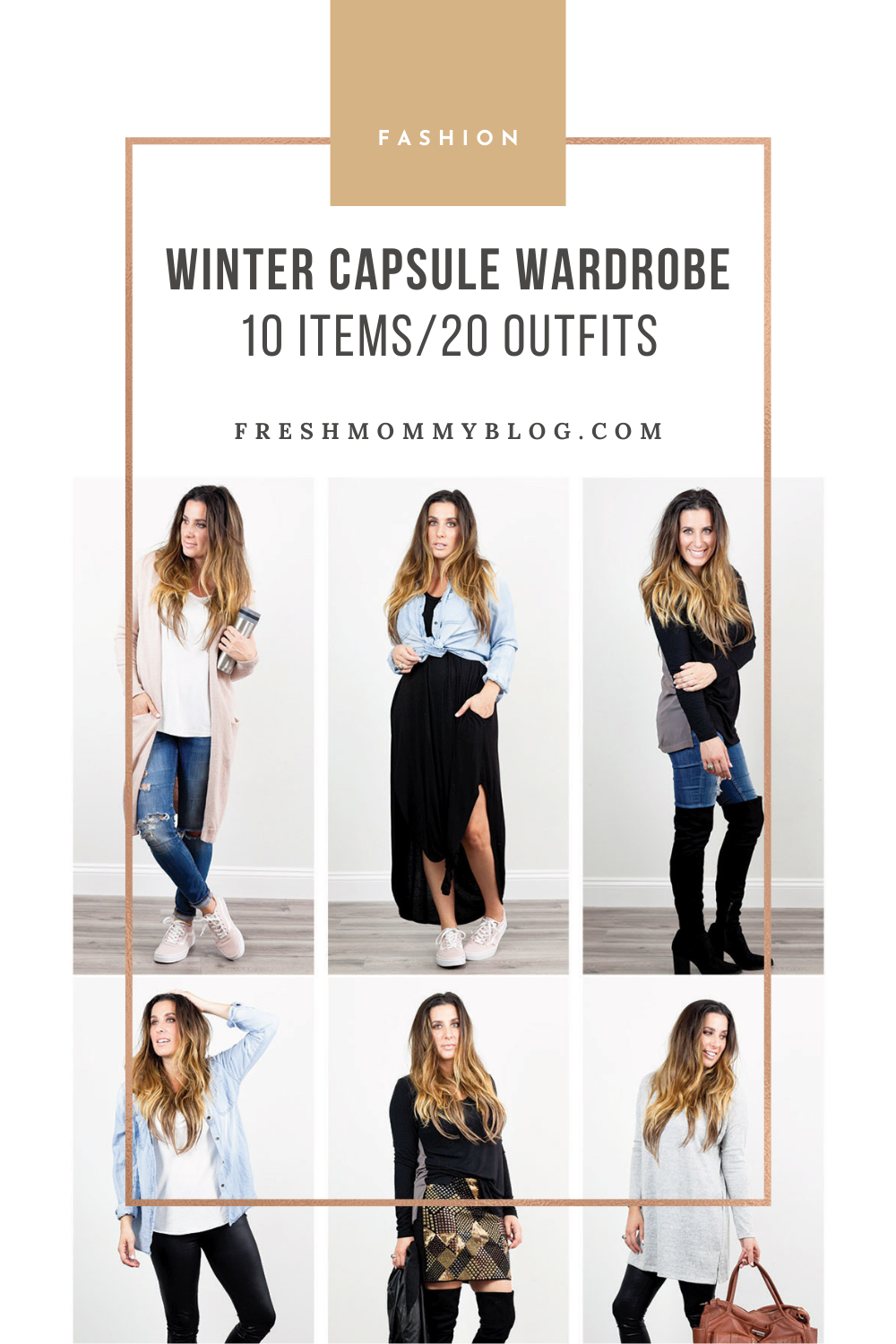 Winter Capsule Wardrobe for the busy mom featured by top FL life and style blogger, Tabitha Blue of Fresh Mommy Blog