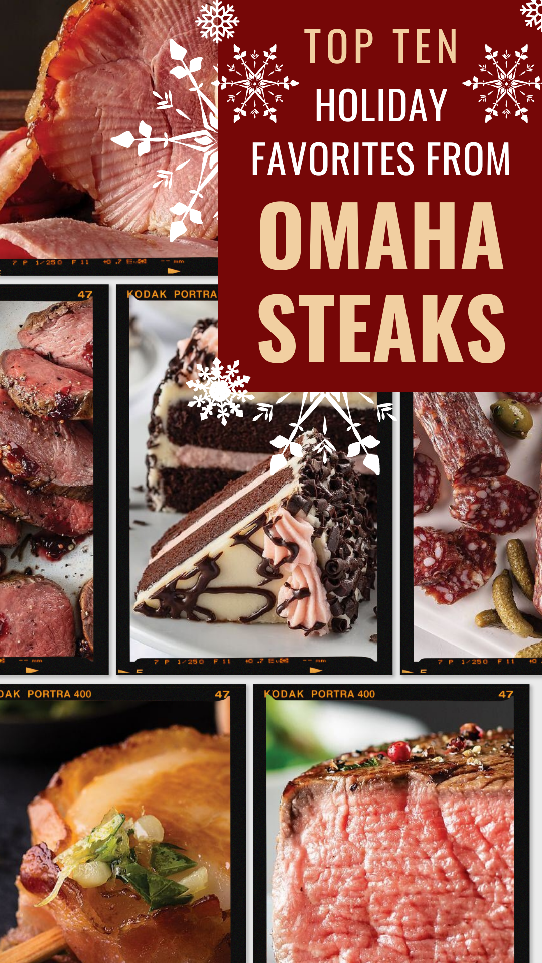 Top 10 Omaha Steaks Christmas Favorites featured by top US lifestyle blogger, Fresh Mommy