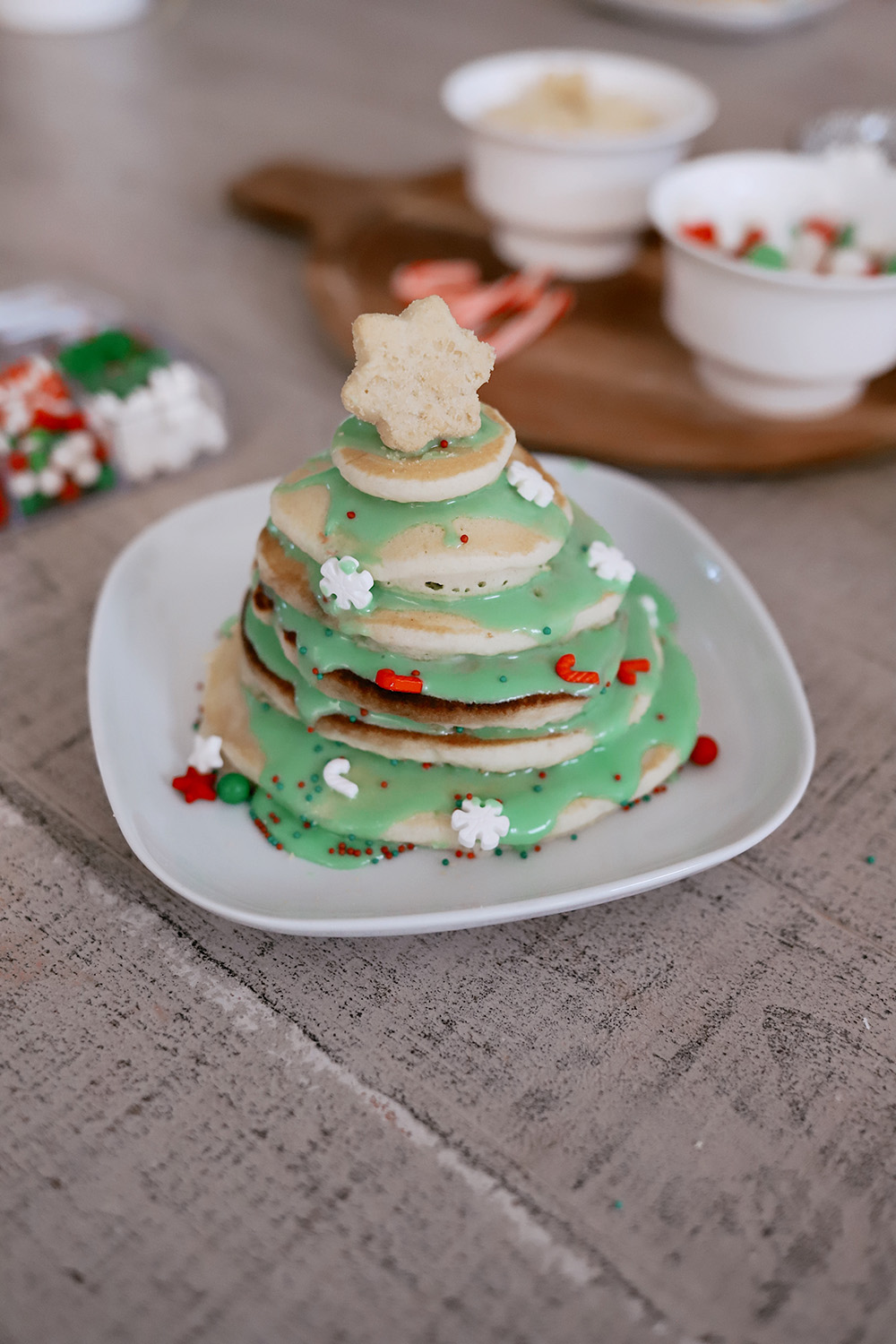 This Christmas Tree Pancake Stack is the New Gingerbread House